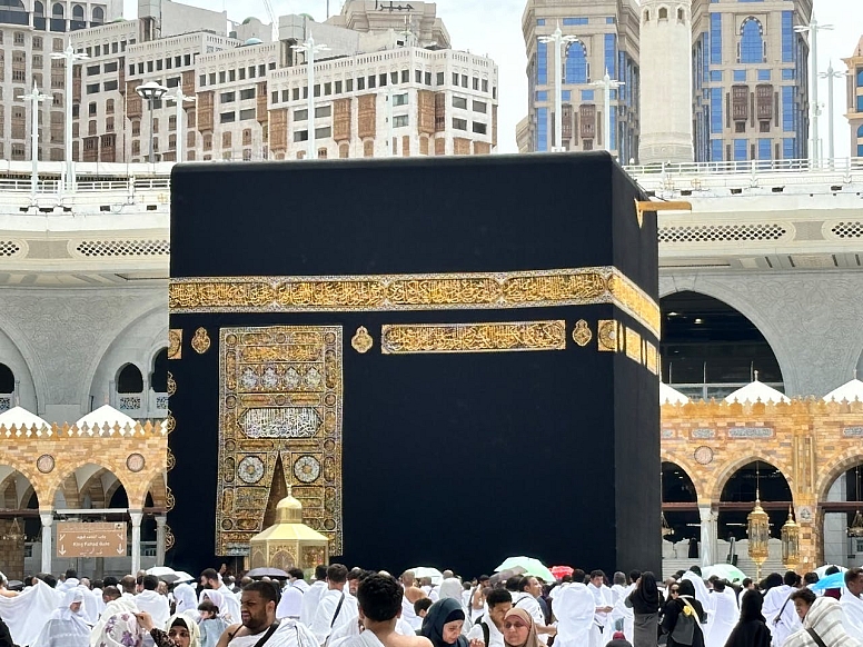 the kaaba in makkah saudi arabia